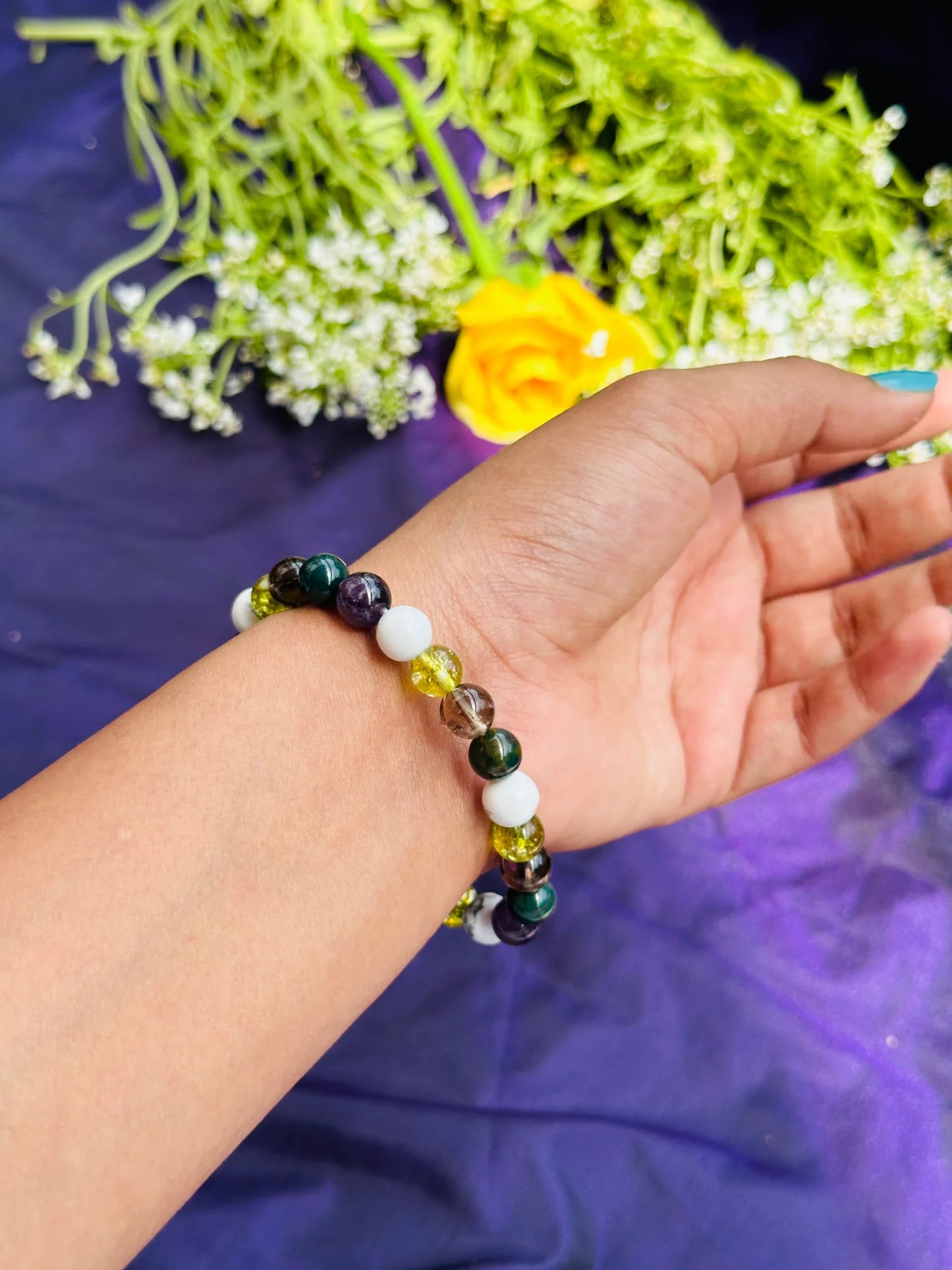 š Anger & Anxiety Control Bracelet (Abhimantrit & Certified)