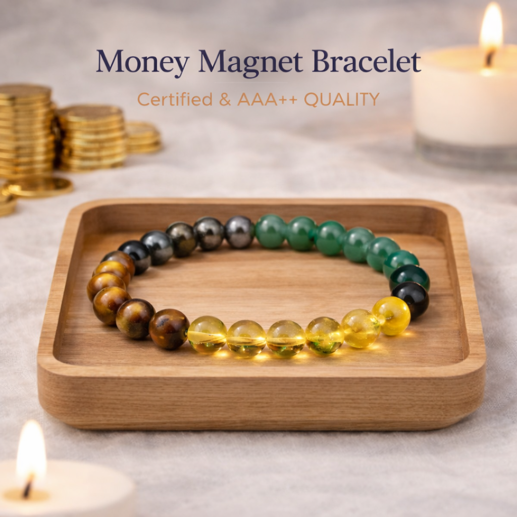 Money Magnet Pro Bracelet - Energized by Astrologers AAA+ Original Quality Assured