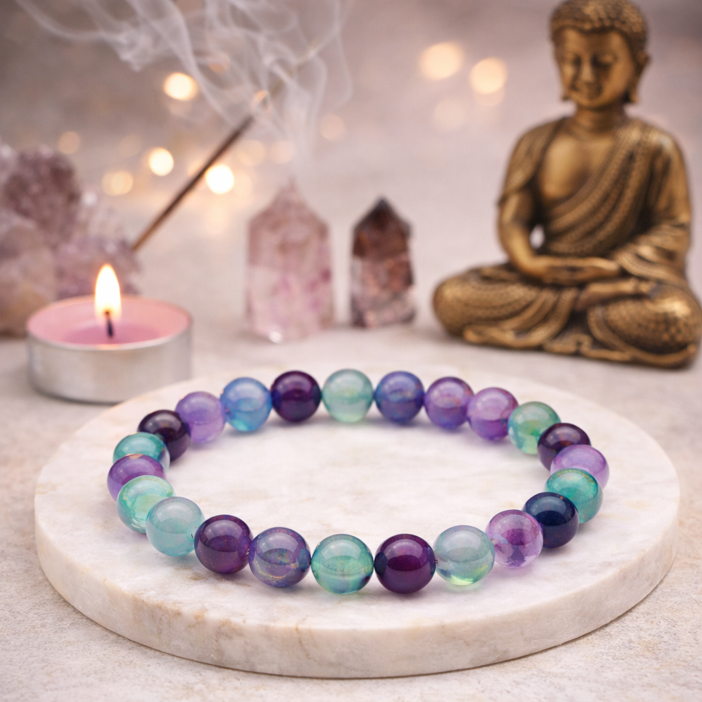 Fluorite Bracelet - Energized by Astrologers AAA+ Original Quality Assured