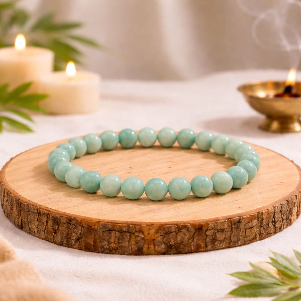 Amazonite Bracelet - Energized by Astrologers AAA+ Original Quality Assured