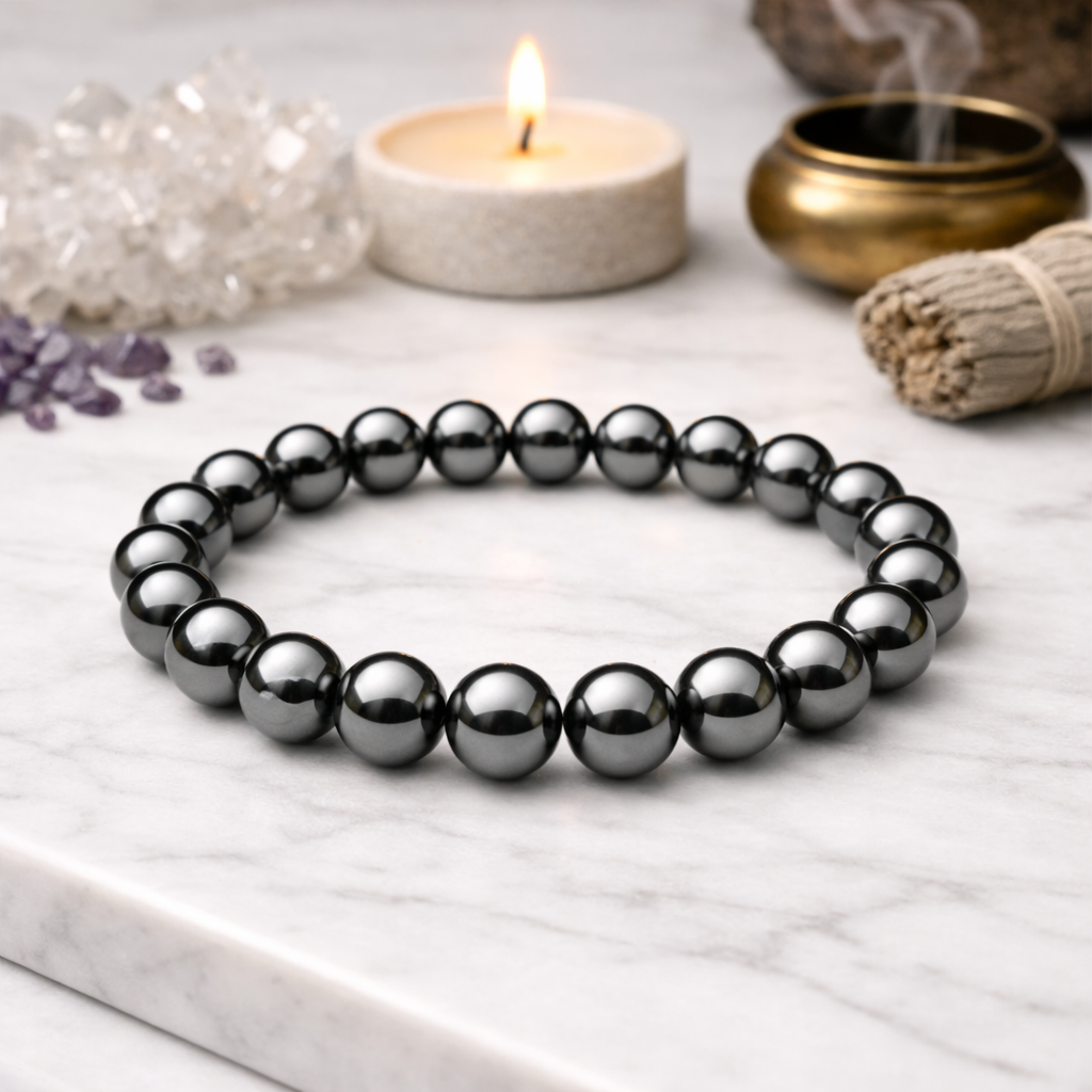 Hematite Bracelet - Energized by Astrologers AAA+ Original Quality Assured