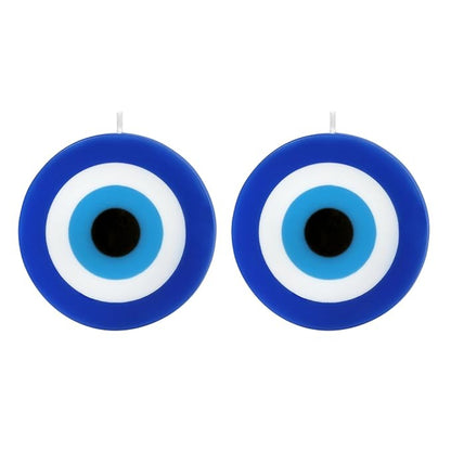Evil Eye Nazar Protection Candle (Blue) (Pack of 2 Candles)
