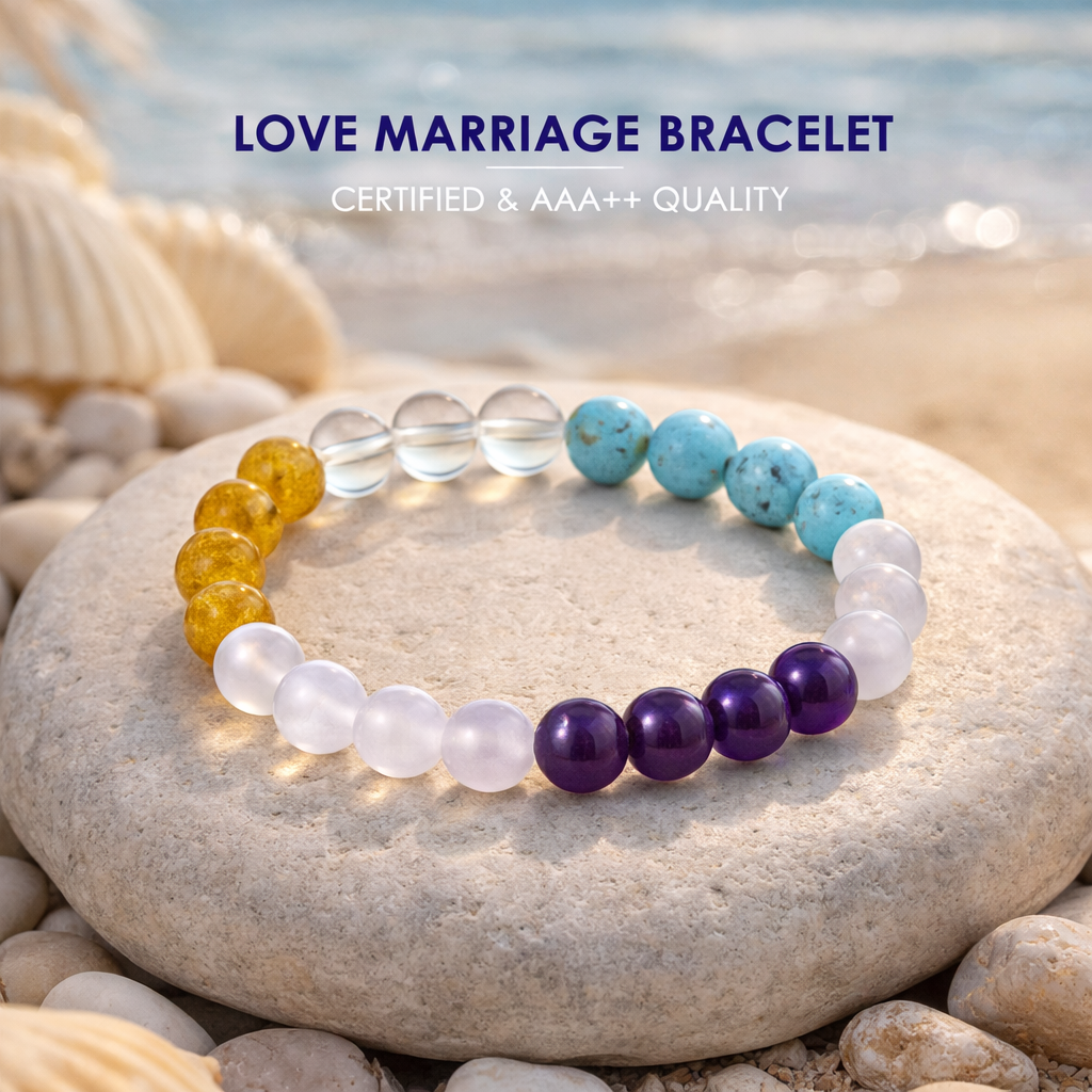 Love Marriage Bracelet- Energized by Astrologers-AAA+ Original Quality Assured