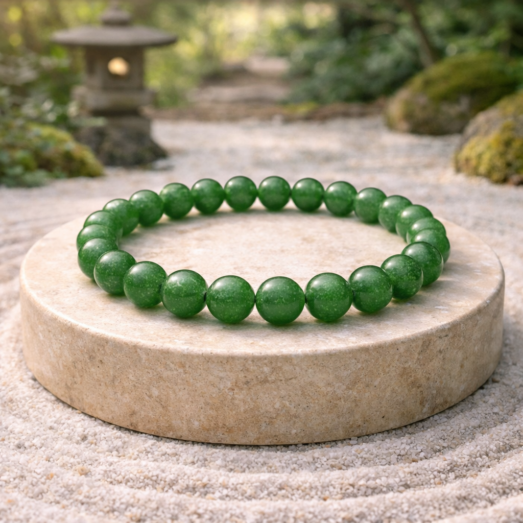 Green Aventurine Bracelet (AAA+ Quality Lab Certified)