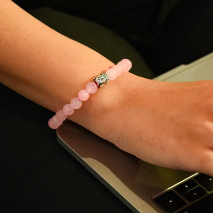 Love & Relationship Bracelet ( Rose Quartz Bracelet) AAA Quality
