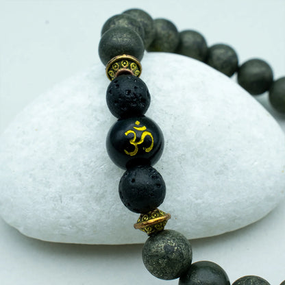 Abundance & Om Bracelet