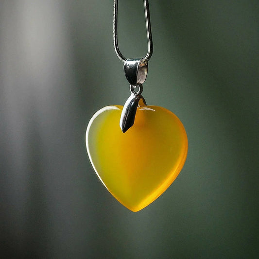 Yellow Aura Pendant