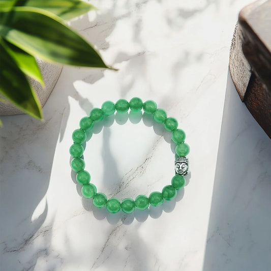 Green Jade Blessing Bracelet