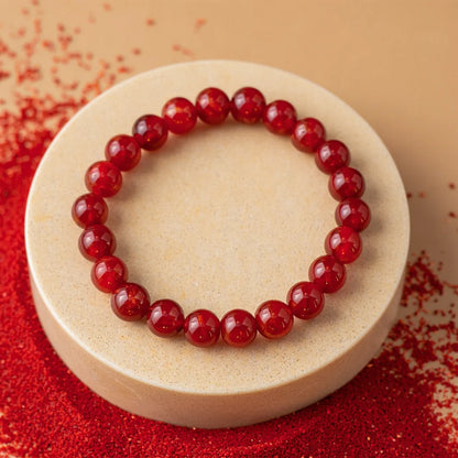 Radiant Energy Bracelet – Red Carnelian for Sun & Mars