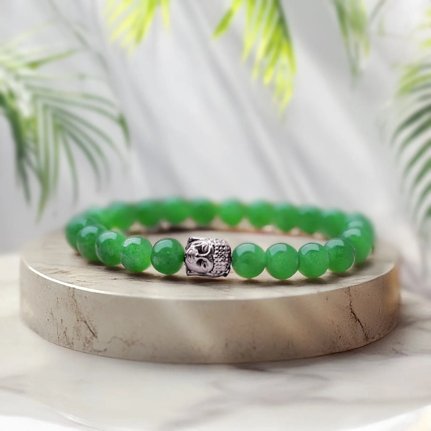 Green Jade Blessing Bracelet