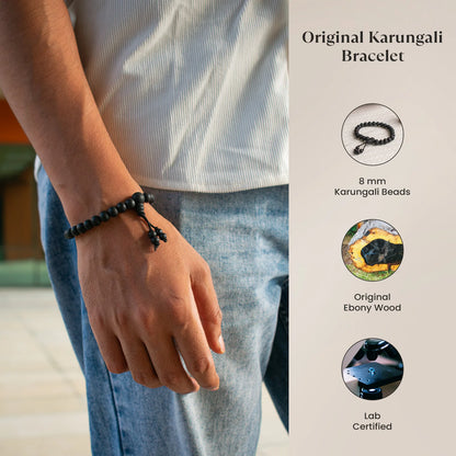 108+1 Beads Karungali Prayer Necklace