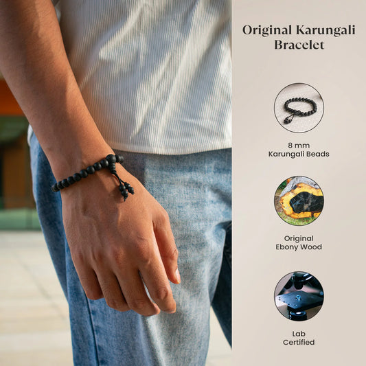 108+1 Beads Karungali Prayer Necklace