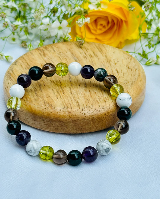 🌟 Anger & Anxiety Control Bracelet (Abhimantrit & Certified)