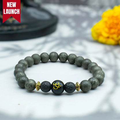 Abundance & Om Bracelet