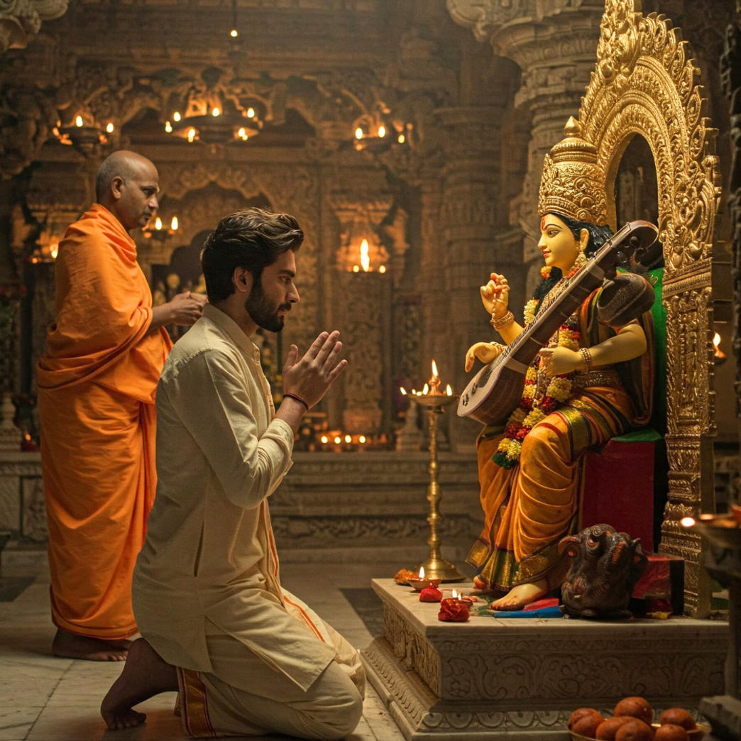 Mata Saraswati Pooja for Career Growth