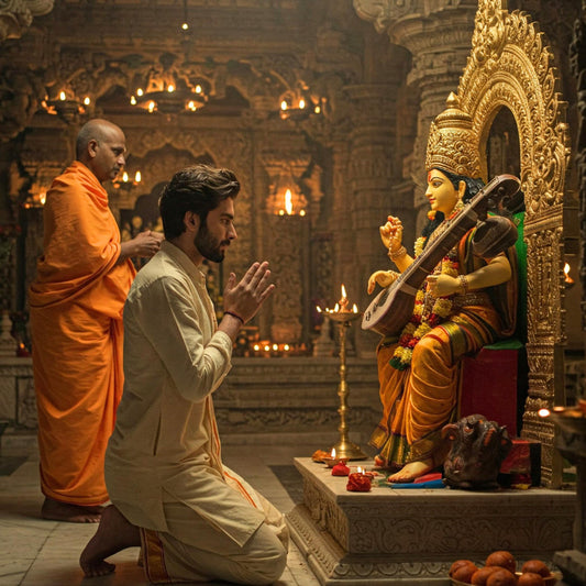 Mata Saraswati Pooja for Career Growth