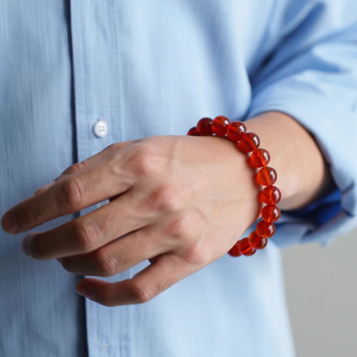 Radiant Energy Bracelet – Red Carnelian for Sun & Mars