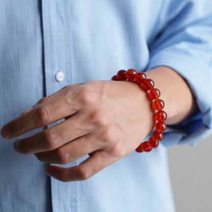 Radiant Energy Bracelet – Red Carnelian for Sun & Mars